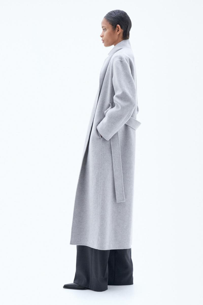 Light Grey Melange Alexa Coat Maat Filippa K Buitenkleding Dames - 1