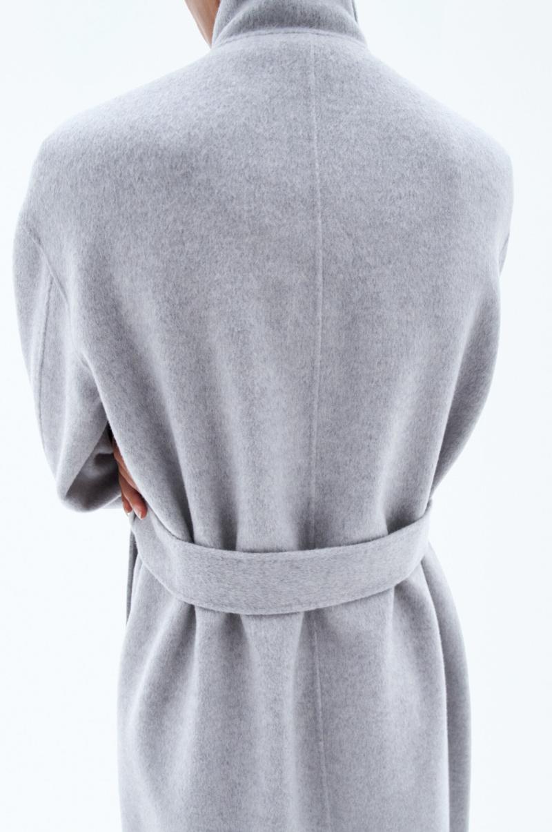 Light Grey Melange Alexa Coat Maat Filippa K Buitenkleding Dames - 2