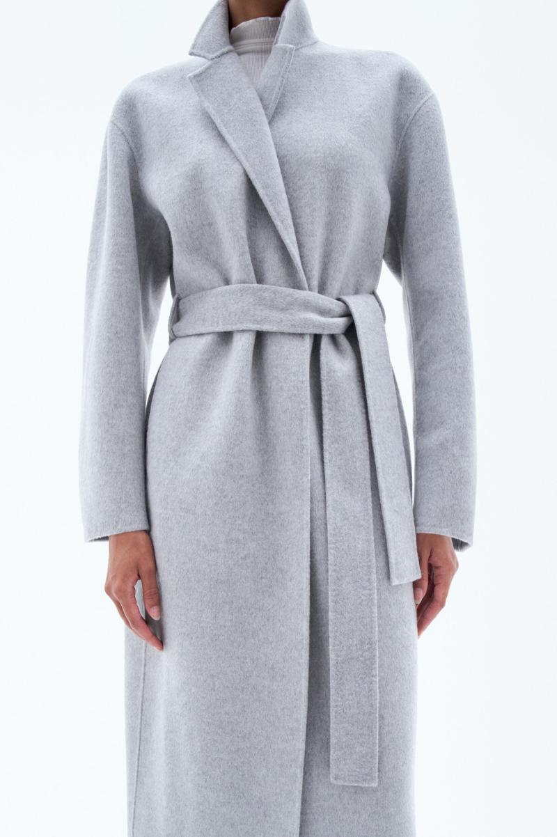 Light Grey Melange Alexa Coat Maat Filippa K Buitenkleding Dames - 4