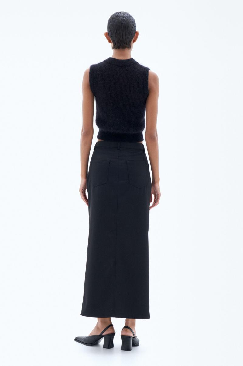 Mohair Vest Beschikbaar Knitwear Black Dames Filippa K - 3