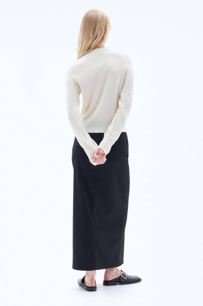 Dames Aanbieding Ivory Knitwear Filippa K 93 Inside-Out Sweater - 2