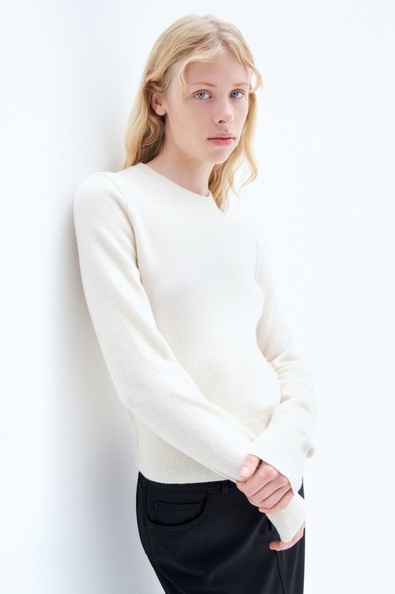 Dames Aanbieding Ivory Knitwear Filippa K 93 Inside-Out Sweater - 3