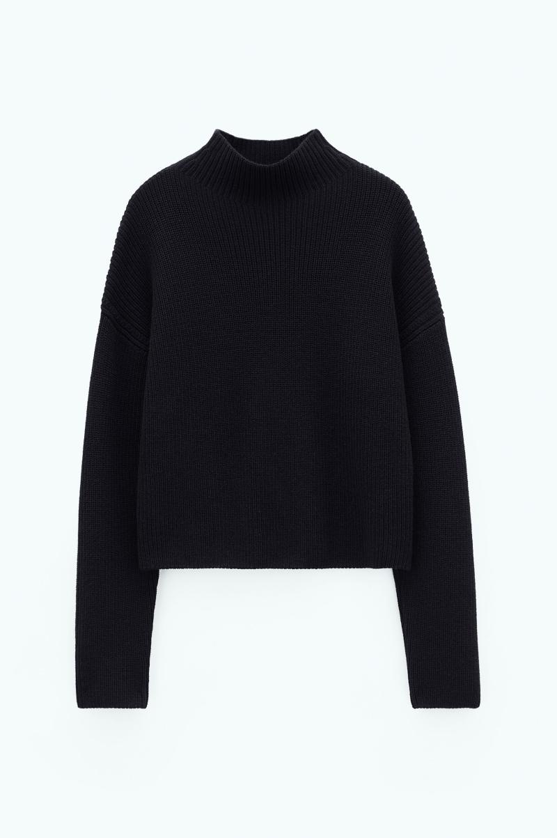 Black Aanbieding Filippa K Knitwear Willow Sweater Dames - 4