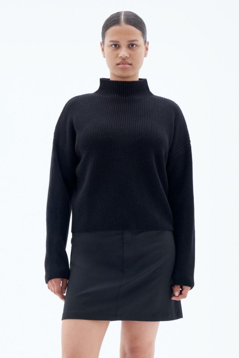 Black Aanbieding Filippa K Knitwear Willow Sweater Dames