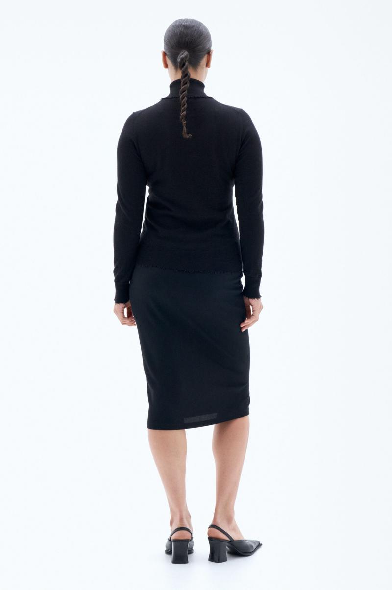 Dames Black Efficiënt Natalia Sweater Filippa K Knitwear - 3
