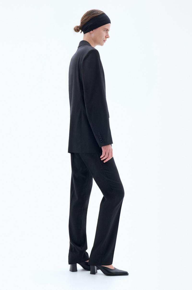 Mode Alison Cool Wool Blazer Tailoring Black Dames Filippa K - 1