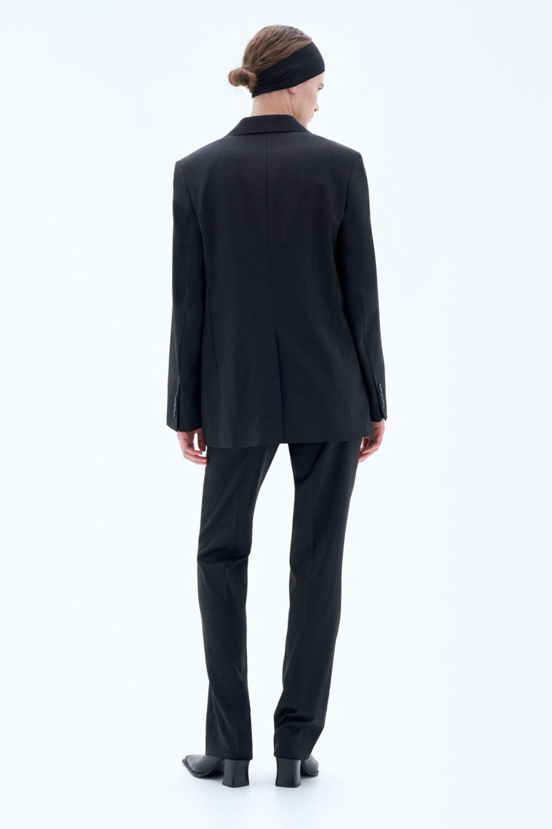 Mode Alison Cool Wool Blazer Tailoring Black Dames Filippa K - 3