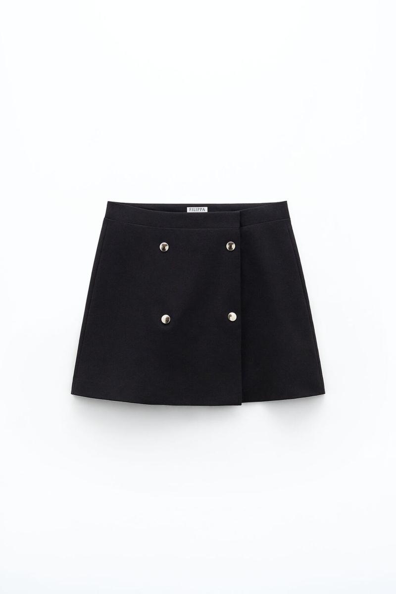 Black Kwaliteit Rokken & Shorts Filippa K Dames Mina Skirt - 4