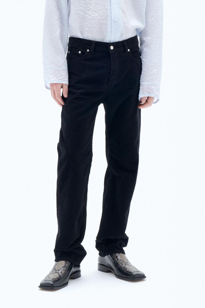 Heren Broeken Filippa K Markt Black Corduroy Jeans - 4