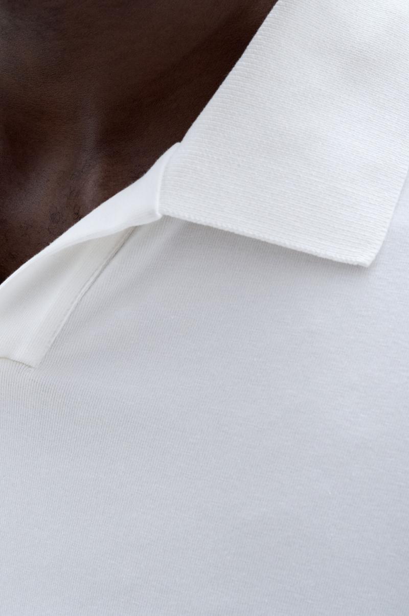Poloshirt Met Stretch Heren Efficiënt T-Shirts White Filippa K - 1