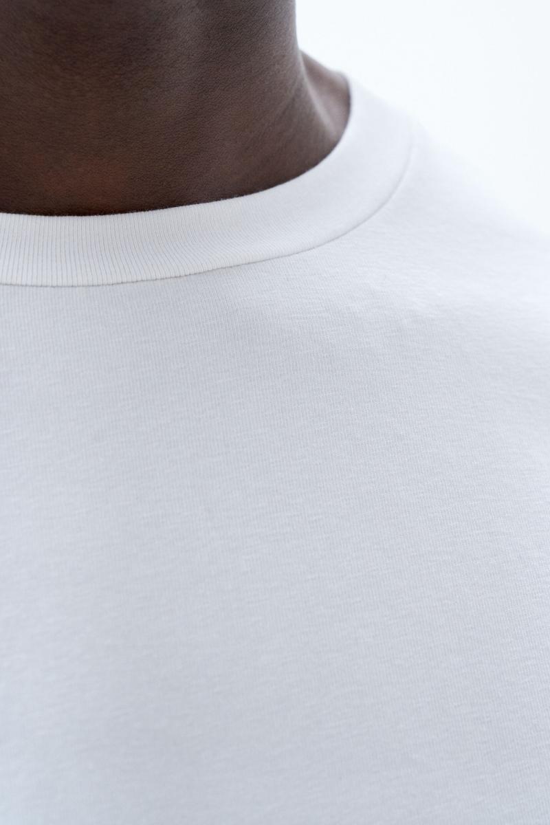 Nieuw Product T-Shirt Met Stretch Filippa K White Heren T-Shirts - 1