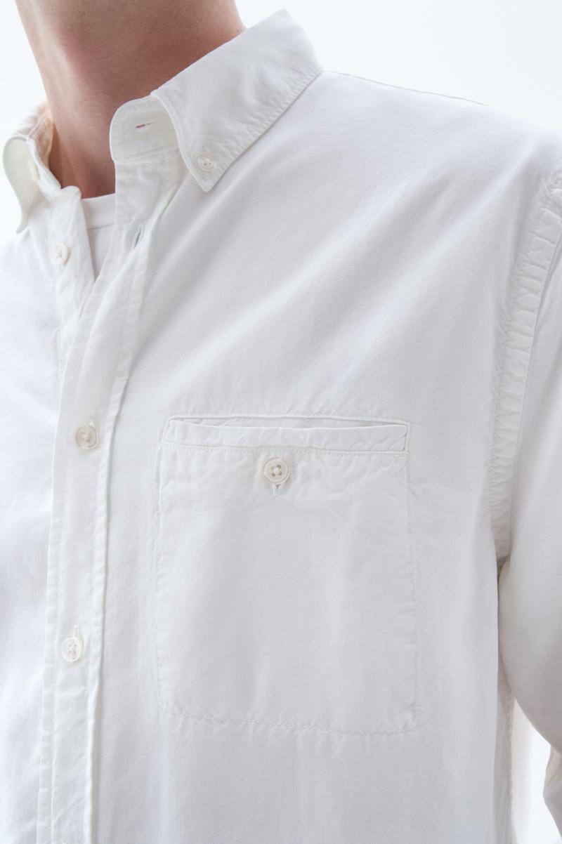 Filippa K Zachary Overhemd Ervoor Zorgen Overhemden White Heren - 2