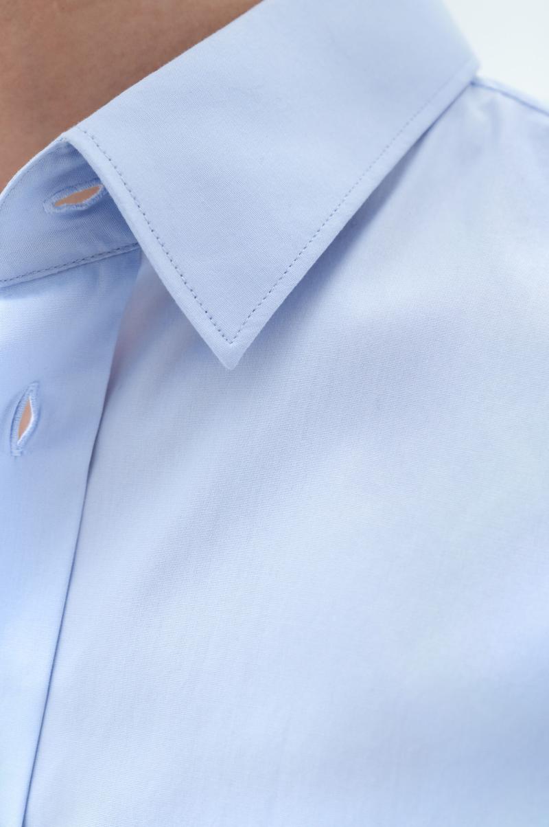 Trendy Overhemden Filippa K Heren Paul Overhemd Met Stretch Light Blue - 2