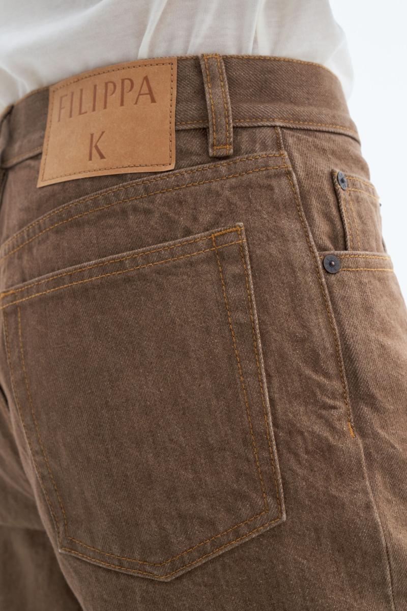 Heren Cane Brown Garantie Denim Filippa K Bootcut Jeans - 2