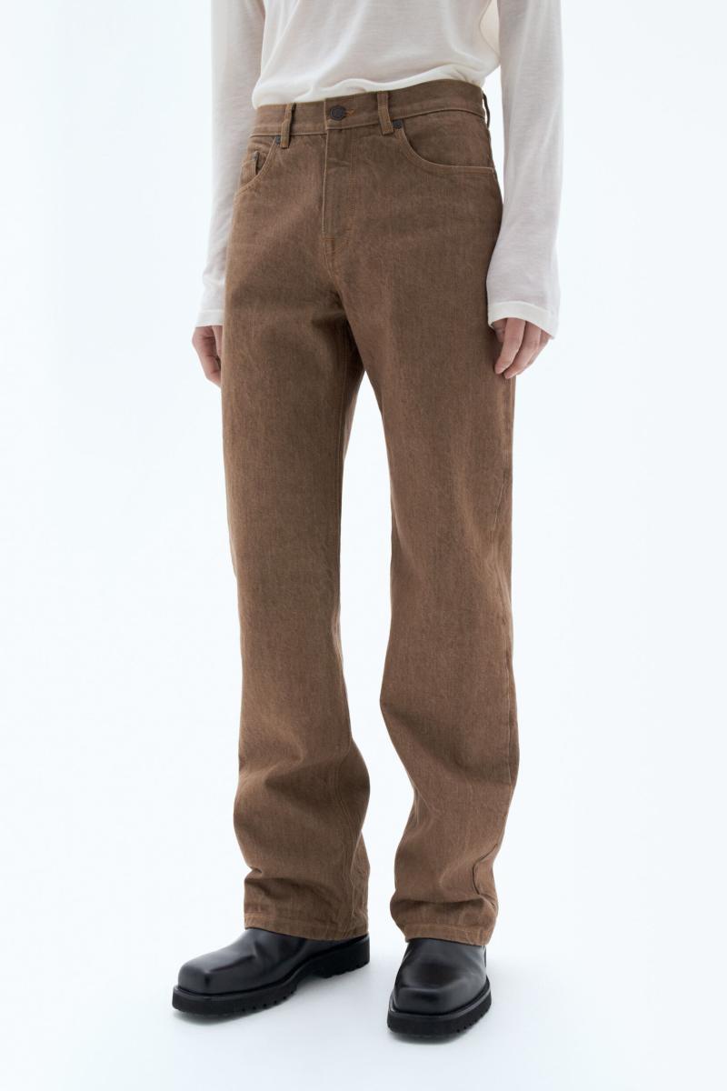 Heren Cane Brown Garantie Denim Filippa K Bootcut Jeans - 4